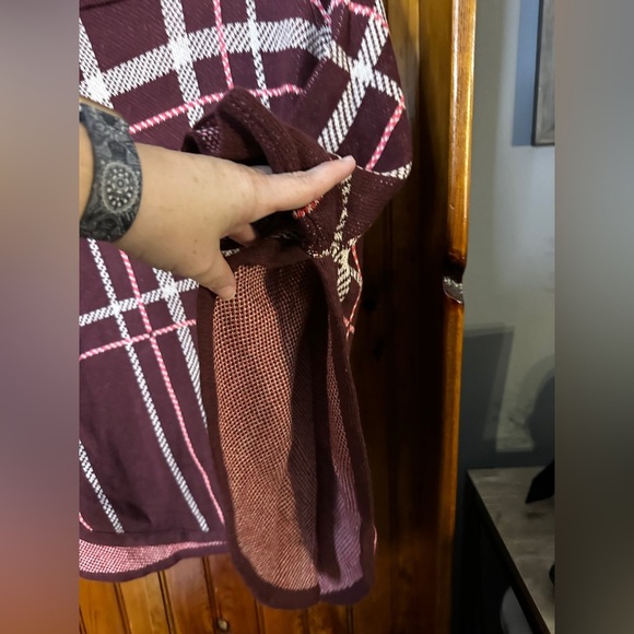 LOFT petite holiday sweater poncho turtleneck new‎ with tags size XS - Picture 6 of 6